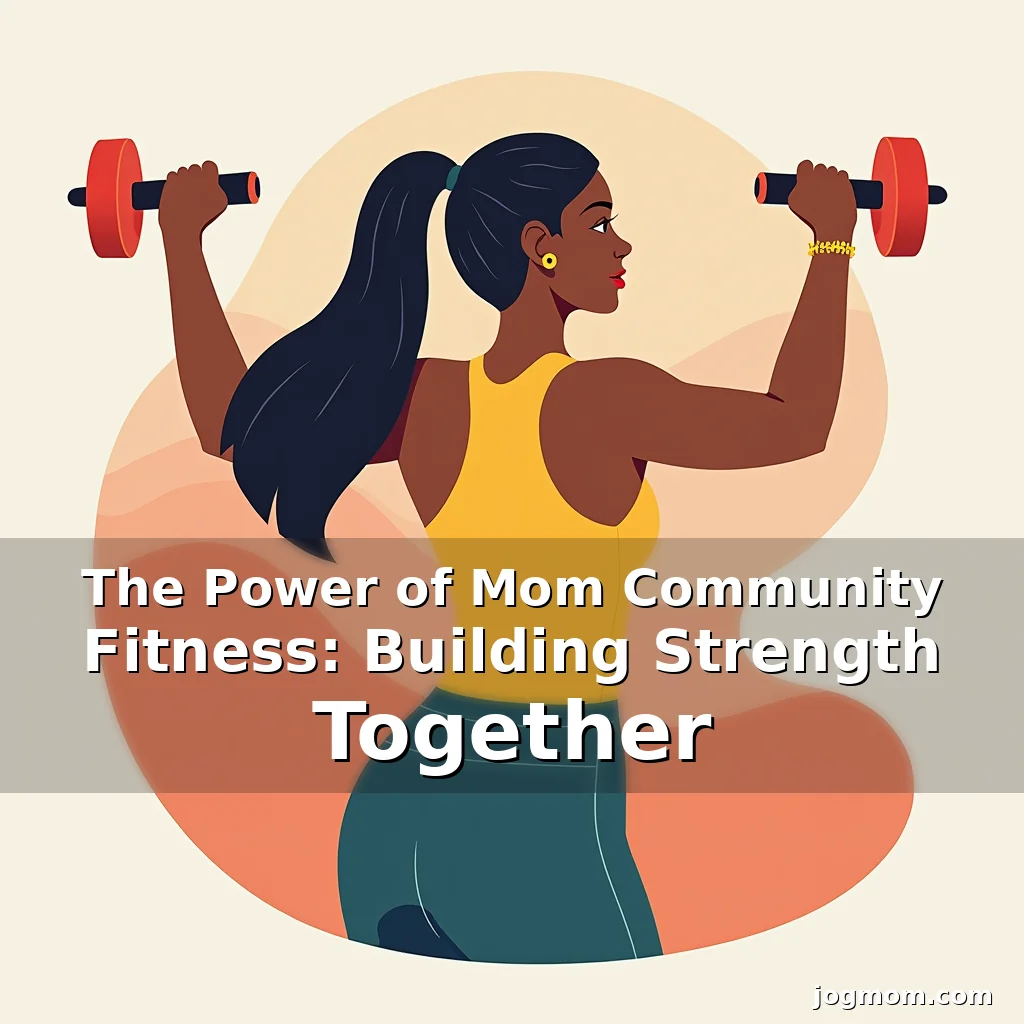 Read more about the article The Power of Mom Community Fitness: Building Strength Together