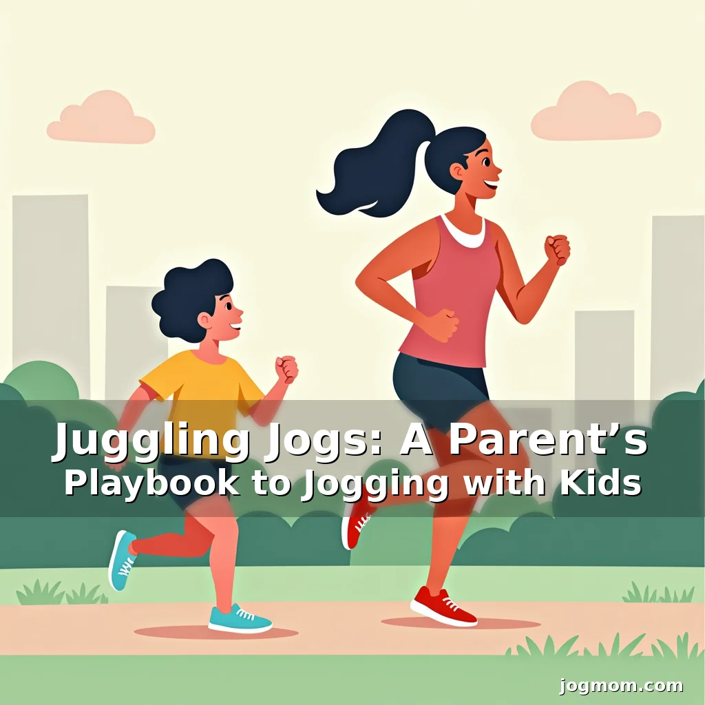 Read more about the article Juggling Jogs: A Parent’s Playbook to Jogging with Kids