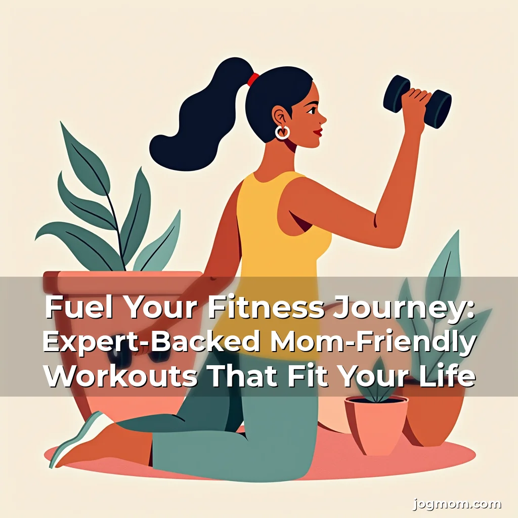 Read more about the article Fuel Your Fitness Journey: Expert-Backed Mom-Friendly Workouts That Fit Your Life